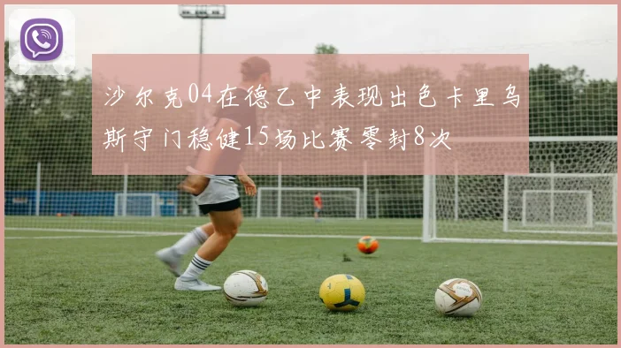 沙尔克04在德乙中表现出色卡里乌斯守门稳健15场比赛零封8次